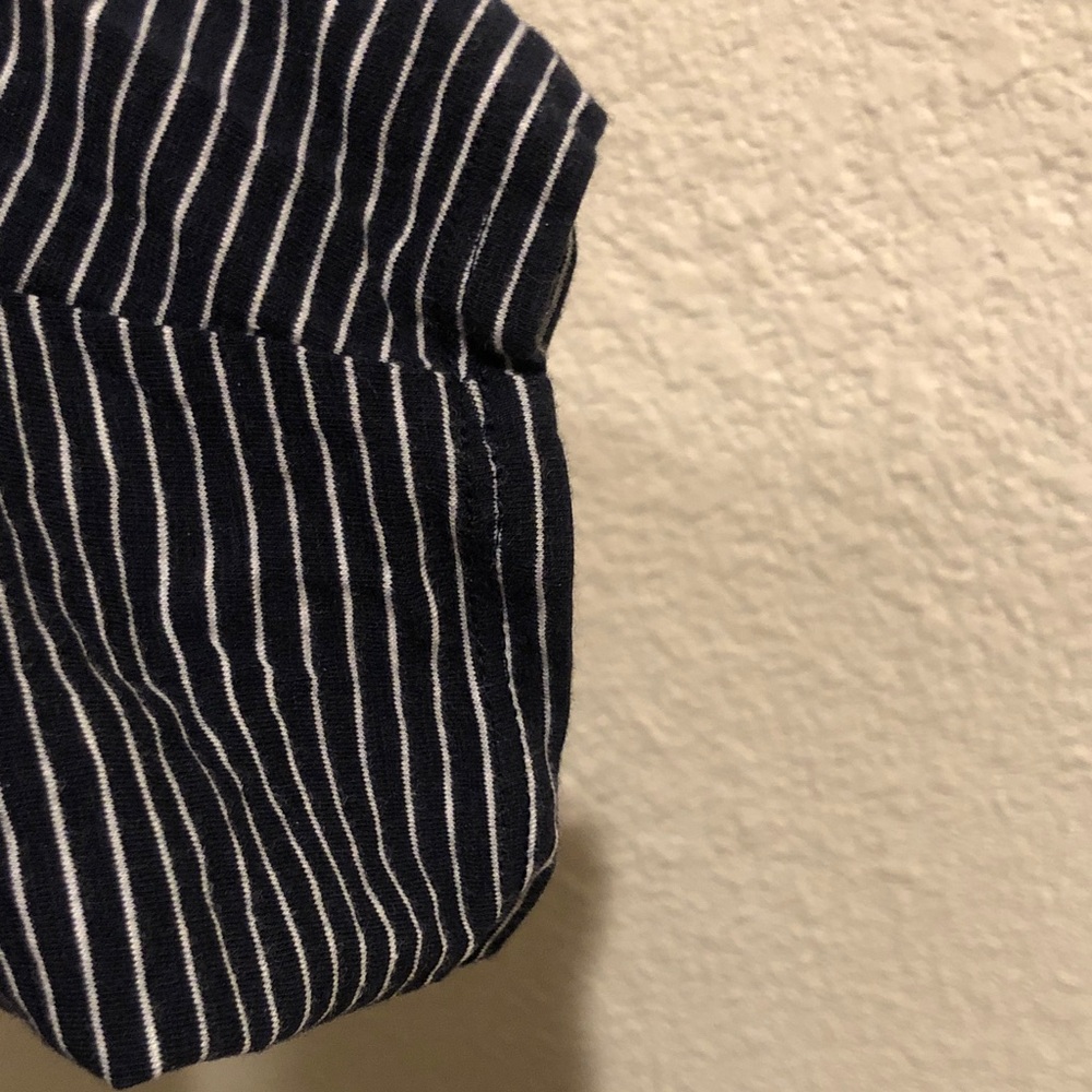 Women’s Striped Black and White Top - Picture 8 of 14